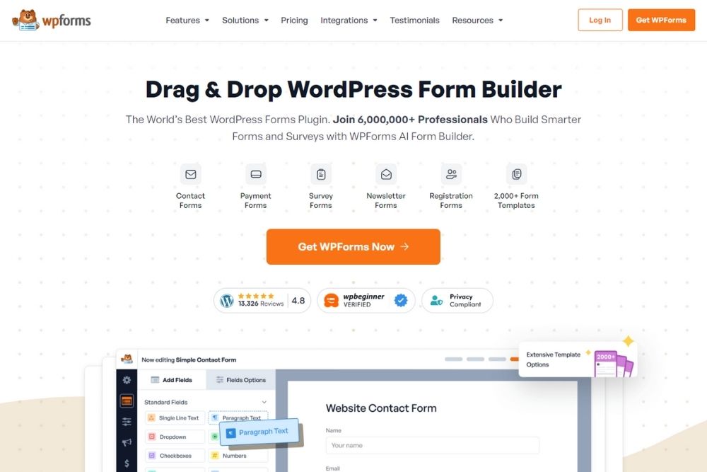 WPForms — User-Friendly Form Builder